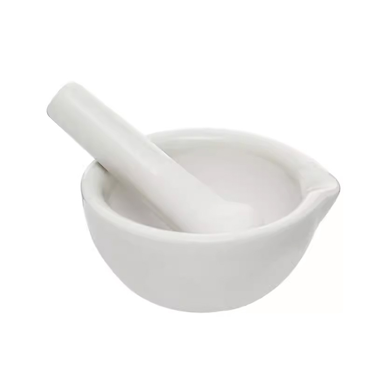 Mortero de porcelana